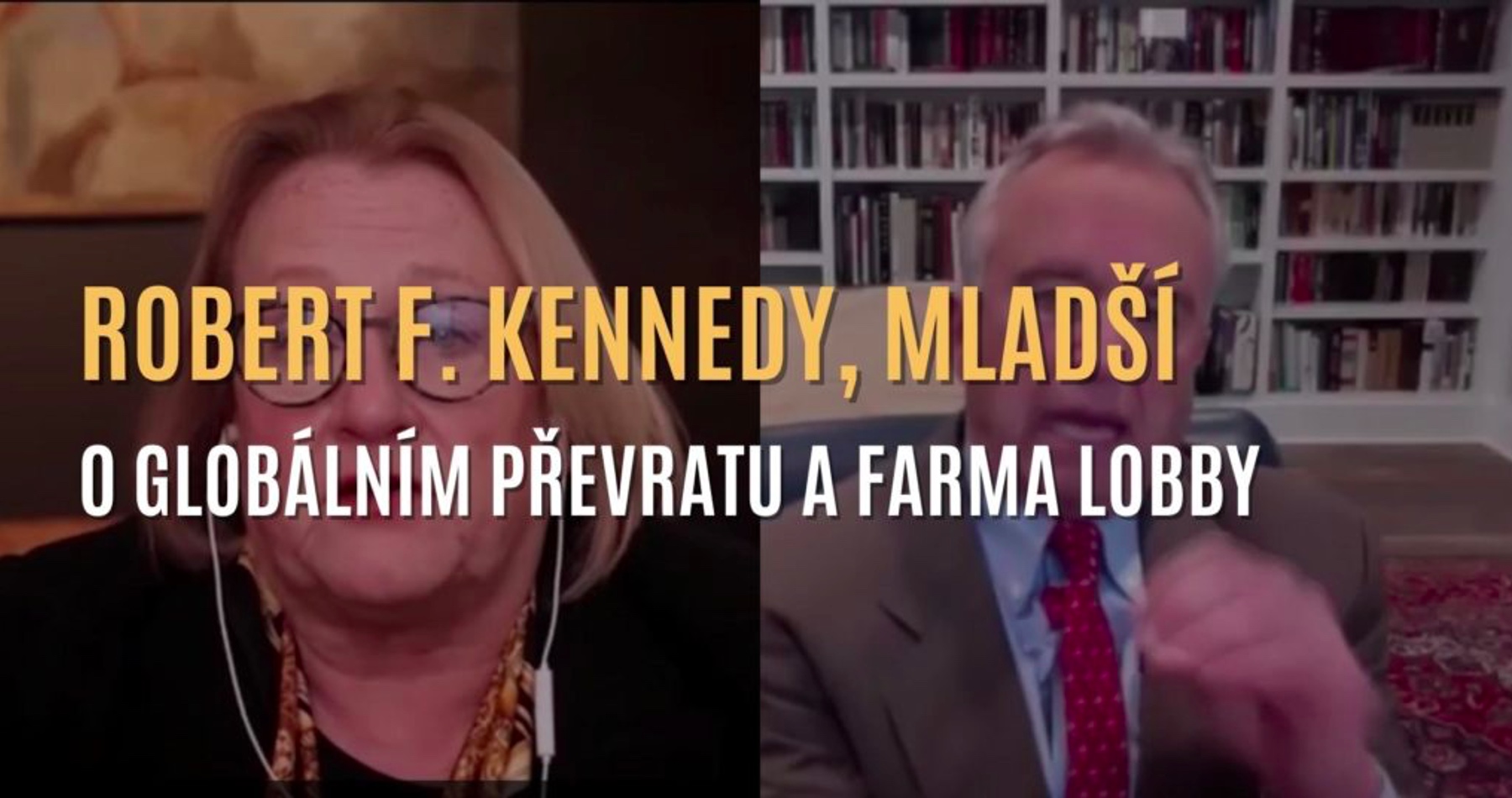 VIDEO: Catherine Austin Fittsová & Robert F. Kennedy Jr. o globálním převratu a farmaceutické lobby